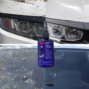 Dung dịch tẩy ố sơn ô tô 3M tẩy vết bẩn nhựa cây keo dán - Xóa xước dăm tăng độ bóng sơn xe(chai chiết 50ml/100ml)