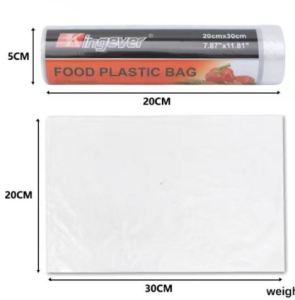 Roll Plastic Bag Food Preservation Bag Reusable Food Storage Bags - BPA Free