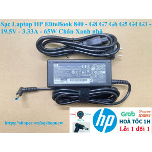 ️ Sạc Laptop HP EliteBook 840 - G8 G7 G6 G5 G4 G3 - 19.5V - 3.33A - 65W Chân Xanh nhỏ