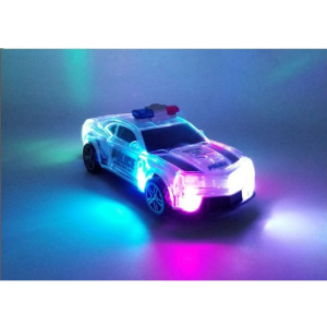 Police Car Toy for Kids with LED Lights & Sound Effects Mainan Kereta Budak Boys Girls Educational Pretend Play Toy 2564