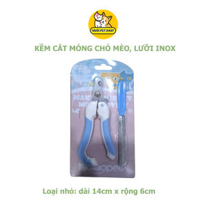 Kềm cắt móng kèm dũa cho chó mèo kềm cắt móng chó mèo - kéo cắt móng chó mèo kềm cắt móng cho thú cưng - Nuôi Pet Shop