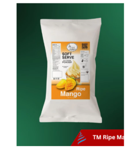 Top Mix Soft Serve Ice Cream Powder Mix  Ripe Mango