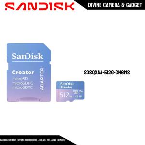 SANDISK CREATOR EXTREME microSD UHS-I C10 U3 V30 A1/A2 (190MB/S)