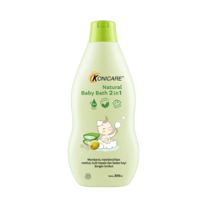 Konicare Natural Baby Bath 2in1 for Newborn With Aloe Vera & Olive Oil Sabun Mandi Hypoallergenic