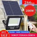 Lampu sorot solar cell 30w 50w 200w - lampu tembak tenaga matahari 200w / LAMPU LED SOLAR CELL LAMPU TANAGA SURYA / LAMPU SOROT OUTDOOR/  LAMPU SOROT LED 200W / PAPAN SOLAR CELL. 