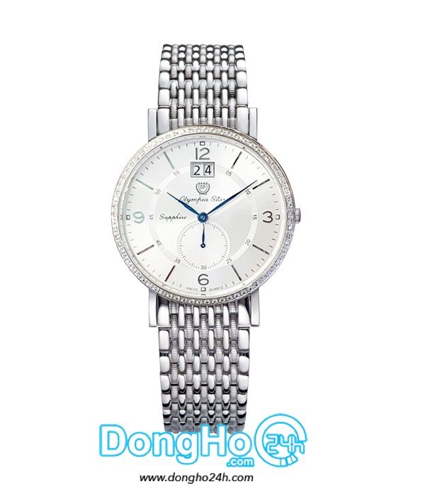 ĐỒNG HỒ OLYMPIA STAR OPA58012-04DMS-T - NAM - KÍNH SAPPHIRE - QUARTZ ...
