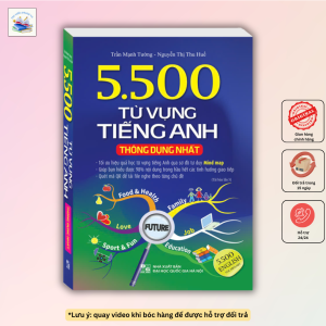 5500 Từ Vựng Tiếng Anh Thông Dụng Nhất (Bản Màu)