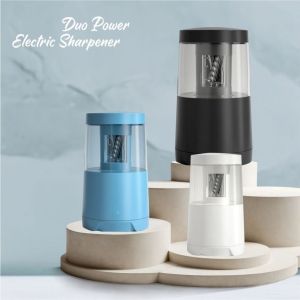 CBHH ใช้พลังงานจากแบตเตอรี่ USB ที่เหลาดินสออัตโนมัติ ชาร์จใหม่ได้ กำลังไฟคู่ ที่เหลาดินสอไฟฟ้า คุณภาพสูง ของใช้สำหรับเด็ก ที่เหลาดินสอ ของขวัญสำหรับนักเรียน