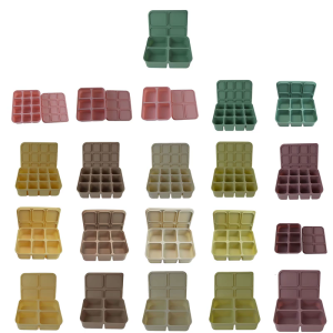 Premium Silicone 4/6/12Grids Ice Cubes Tray With Cover Soft Yet Durable Great For Family Kitchens And Social Event