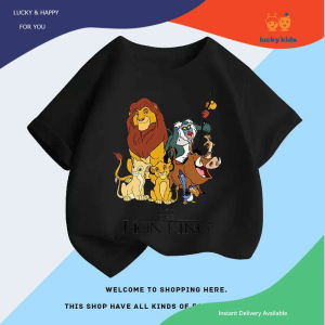 ดิสนีย์เด็กการ์ตูนมิกกี้  เสื้อยืดแขนสั้นผ้าฝ้าย 100% ️ เหมาะสำหรับเด็กผู้ชายและเด็กหญิงไม่จางหายไม่มีการเสียรูป