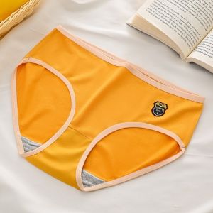 BEE - Celana Dalam Wanita Cd Mid Waist bahan Katun Polos Import Premium CS010