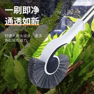 HATELI Dụng Cụ Vệ Sinh Bể Cá Bể Thủy Tinh Dụng Cụ Cạo Tảo Bàn Chải Vệ Sinh Bể Cá