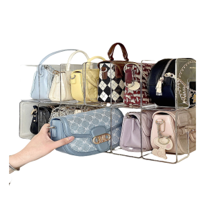 Acrylic Bag Divided Storage Box / Wardrobe Organizer Handbag Organizer Rack / Multi Functional Divided Storage Box Local Stock
