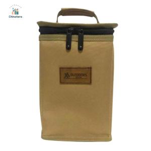 Camping Stove Storage Case Multipurpose Grill Storage Organizer Wear Resistant Large Capacity Outdoor Picnic Basket