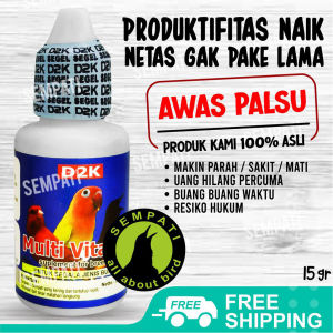 SEMPATI Multivitamin D2K Vitamin Burung Meningkatkan Produktifitas Dan Daya Tetas Telur OBTBD21K