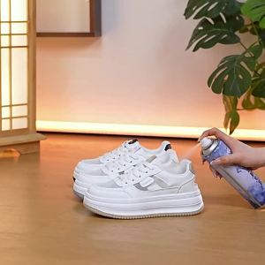 [Free Shipping] Mesh Breathable Platform Sneakers Thick-Soled White Shoes WomenS Shoes 2026 Summer New Collection Breathable And Hollowed-Out Sports Sandals For Women 1001