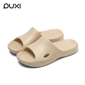 Puxi new summer indoor and outdoor slippers for home use couples non-slip bathroom slippers mens and womens home bathing slippers