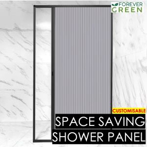 SG FOREVERGREEN | Sliding Shower Door Shower Screen Panel Sliding Door HDB BTO Bathroom Toilet Partition