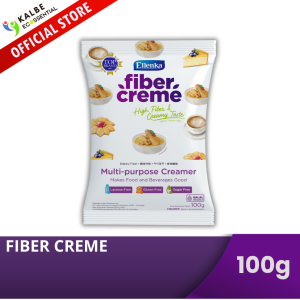 Fiber Creme Multi-Purpose Creamer 100g – High Fiber Low Sugar Dairy-Free Coffee & Cooking Creamer