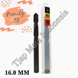 Mata bor besi 16mm HSS Tjap Mata Drill bits 16 MM Cap Mata hss
