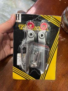 Bộ gác chân nhôm kiểu V2 xe Vision/ Vario/ Airblade full bộ