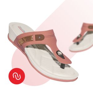 Neucleus Catherine-01 Sandal Wedges Wanita yang Nyaman & Elegan