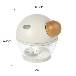 NaturHome Household Garlic Mincer Food Processor Manual Chopper Garlic Press Manual Meat Grinder