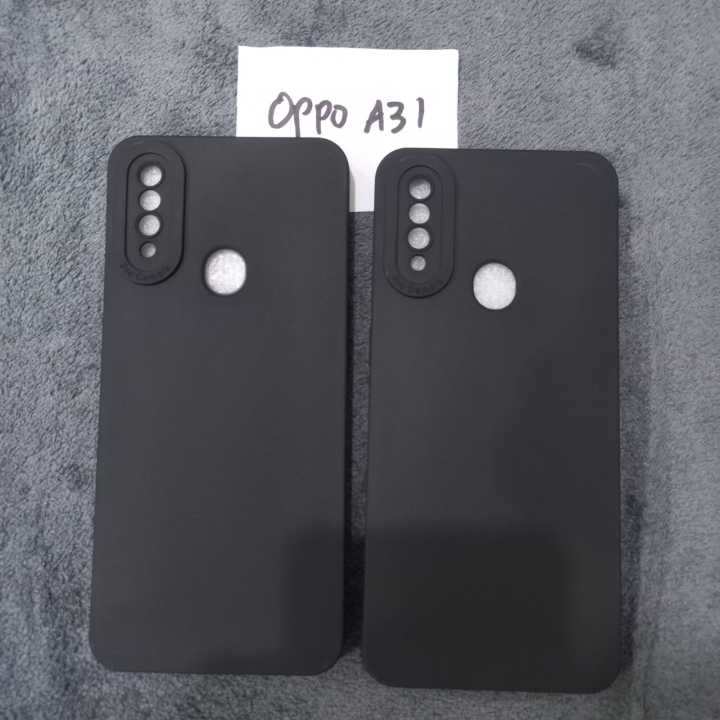 Casing Hp Softcase Oppo Silikon Hp Oppo A31 Softcase Black Matte