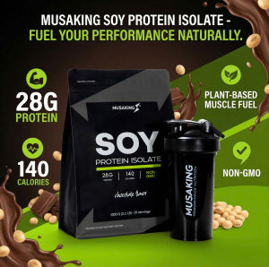 Bột SOY PROTEIN MUSAKING TÚI 1KG [HÀNG CHÍNH HÀNG]