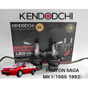 🔥READY STOCK🔥KENDODCHI 2Pcs H4 LED Car Headlight FOR PROTON SAGA MK1(1985-1992) product by Malaysia