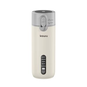 Kawu Portable Kettle Electric Mini 電熱杯 Malaysia Plug Outdoor travel 8H Constant temperature 304 stainless steel