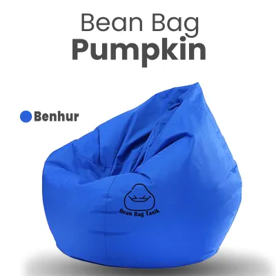 (Cover Luar Saja) Bean Bag Pumpkin Waterproof Kursi Busa Bean Bag Size Medium Dewasa Sofa Minimalis