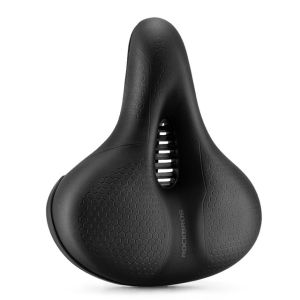 ROCKBROS Hollow Bicycle Saddle Breathable Men Women MTB Road Bike Saddle Memory Foam Shock Absorbing Comfortable Big Bike Seat