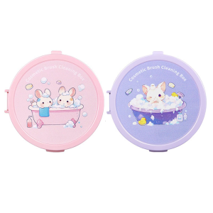 Travel Friendly Brush Sanitizer Box Not Rinse Required Removes Dust Cosmetic Residues Instantly