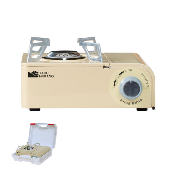 Taku Murano Cassette di động bếp lò khí đốt butanes bếp 2500W với Piezo ...