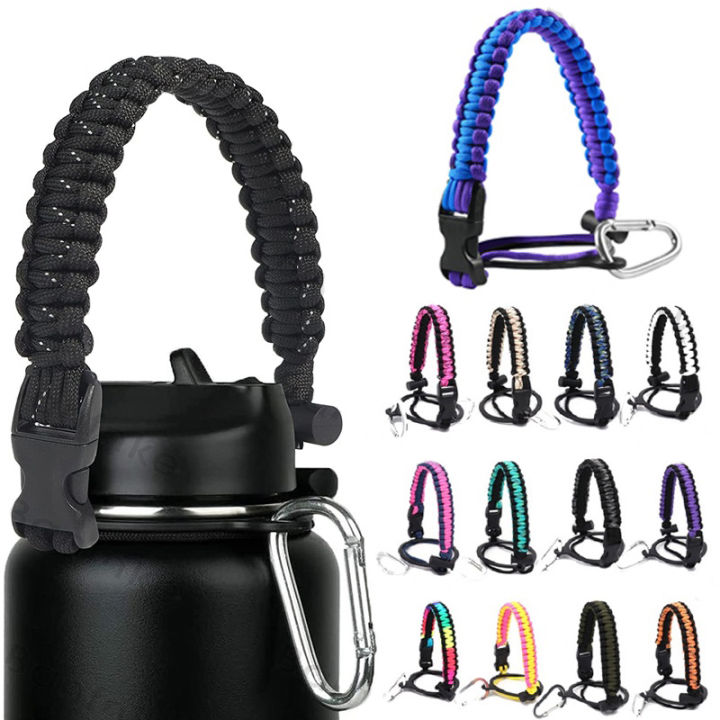 🎉 Aquaflask Accessories Paracord Handle for Tumbler, Colorful Cup Rope