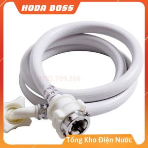 Dây cấp nước máy giặt 1.5m đầu INOX siêu bền - không rỉ nước đầu cấp nước tiện lợi nhanh gọn