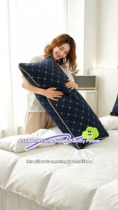 JOLLY FOAM Body Pillow Hotel Quality Soft Long Bolster Pillow for Sleeping Multiple Sizes