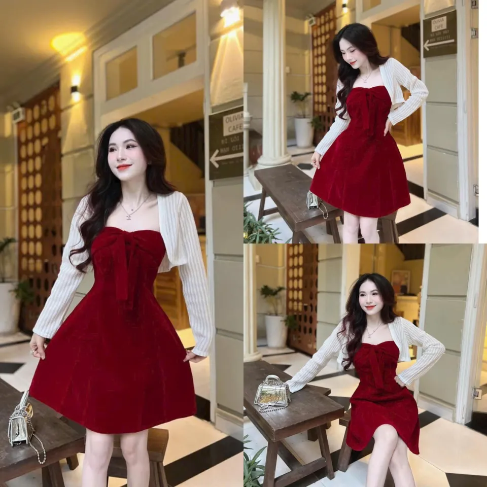 váy trắng dự tiệc dáng dài siêu xinh-đầm váy nữ dự tiệc tiểu thư thanh lịch  mặc đi chơi tết đẹp | Shopee Việt Nam