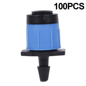 [TOPACE MALL]20/100pcs ปรับชลประทาน Dripper Sprinkler 4/7mm ท่อ 360 องศาพ่นสนามหญ้าผักรดน้ำ Cooling System