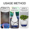 Bottle iron ring wine flask stainless steel iron vase double-head iron ring wine bottle into vase universal type iron ring cutting artifact bottle ironing tool. 