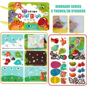 Quiet Book Busy Book for Baby Toddlers 2-6 Year Old Boys and Girls 14 Themes Montessori Interactive Education Toys for Kids Boys Girls Develop Learning Skills