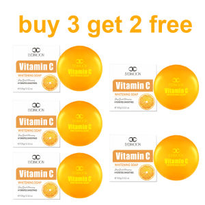 Vitamin C Whitening Soap Whitening shower Exfoliating/chicken skin removal/acne removal/deep cleansing/moisturizing Handmade soap 100g/box