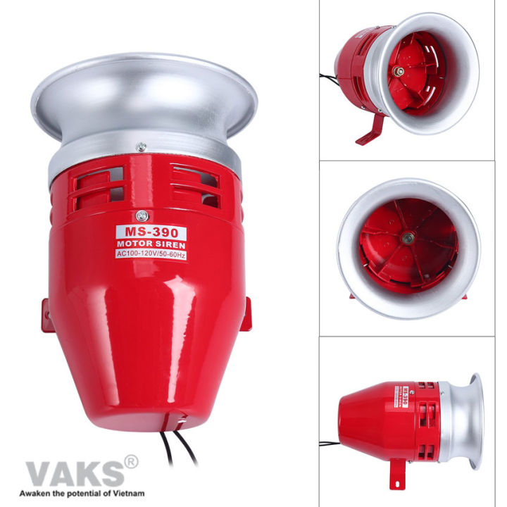 Còi hú Motor công suất lớn MS-390 - 24 VDC - Còi báo động, báo cháy