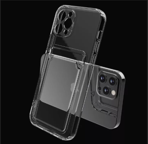 Silicone Photo Card Holder Clear Wallet Phone 2 in 1 TPU for Samsung A02A03A02S/A03SA11A12A13 4GM23A20/A30A21SA22 4GA22 5GA23 4GA32 4G/5GA33 5GA51A71A53A73J2PRIMEJ7PRIMEJ7PRO Good Quality Clear Case