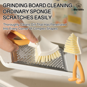 Foldable Storage Cleaning Brush Brush Attention To Detail Triangular Design Stable And Durable Cleaning Without Dead Ends Cleaning Brush Bright And Bright