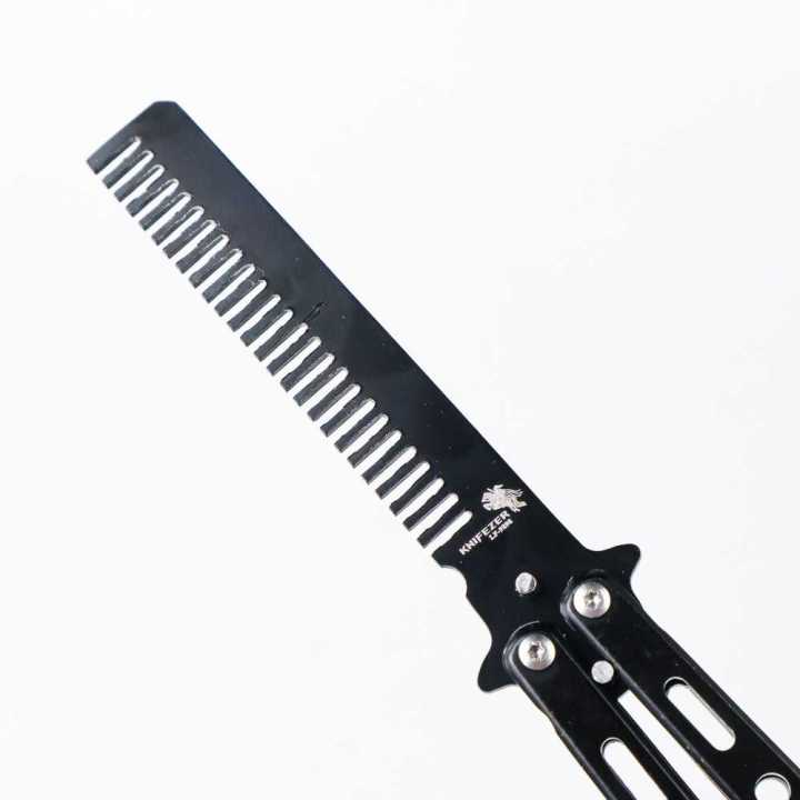 KNIFEZER%20Pisau%20Sisir%20Besi%20Butterfly%20Balisong%20Training%20Knife%20CS%20GO%20-%20LF-9898%20-%20Image%207