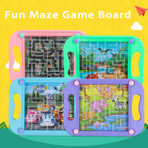 Children 3D Maze Educational Toy Baby Balance Ball Maze Board Puzzle Montessori Maze Balance Game Popular Toys Gift For Toddlers