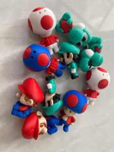Set 10 mô hình nhân vật Mario mini – In 3D siêu dễ thương