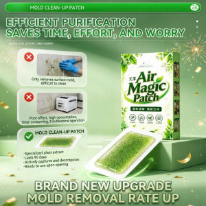 Mold Removal Patch Air Purifying Patch Mould Prevention Moisture Absorber Wardrobe Deodorizer Mugwort Aroma Home Closet Car